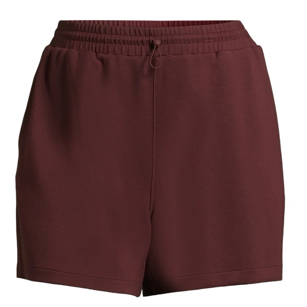 Women's Heavy Weight Fashion Shorts. Color: Deep Chianti